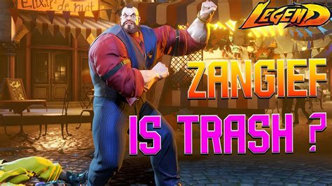 Street Fighter Is Zangief Is Trash Then Why Snake Eyez Zangief Is