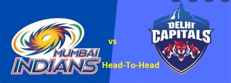 Dc Vs Mi Delhi Capitals Vs Mumbai Indians Head To Head Stats Records