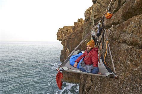 Dont Look Down Cliff Camping In Wales Scoopnest