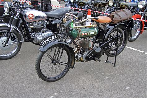 BSA A 1925 BSA Motorcycle Shown At Castle Combe Stuart Mitchell