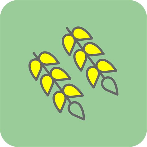 Wheat Filled Yellow Icon 44085442 Vector Art at Vecteezy