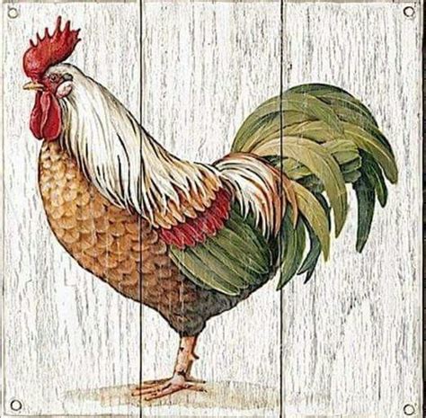 Pin By Kay Waldron On A A A College Quilt Rooster Painting Rooster