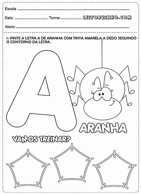 Letras Para Pre Escolar