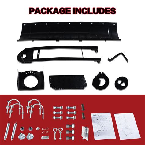 Inch Atv Steel Snow Plow Kit For Cfmoto Cforce