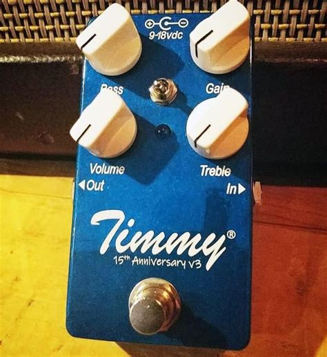 Paul Cochrane Timmy Th Anniversary V Overdrive Pedal Th