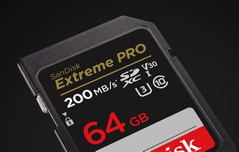 SanDisk Spominska Kartica EXTREME PRO SDXC 64GB 200 90 MB S UHS I U3