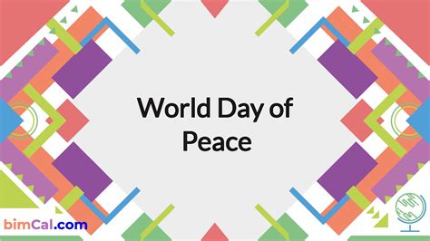 International Peace Day 2024 Dates Kirby Merrily