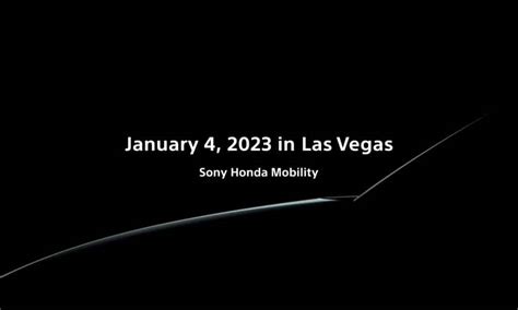 Sony Honda Mobility announces the official debut of its first model