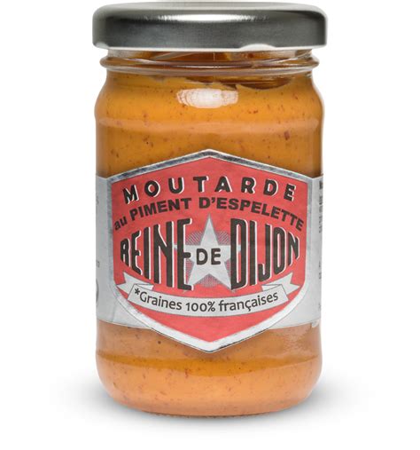 Moutarde Au Piment D Espelette G Reine De Dijon Nos Sp Cialit S