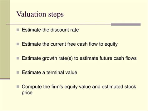 PPT Valuation Principles And Practice PowerPoint Presentation Free