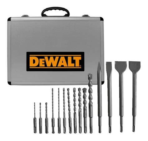 Set De Brocas Y Cinceles Sds Plus Dewalt Dwa0870 15 Pzs Envío gratis