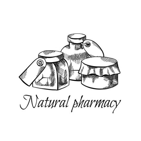 Vintage Pharmacy Bottles Illustrations Royalty Free Vector Graphics