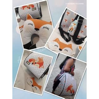 Kit Mochila Raposinha Shopee Brasil