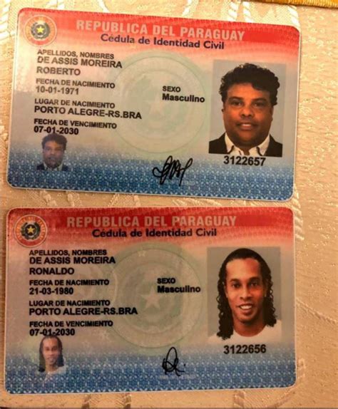 Ronaldinho Gaúcho e o irmão vão prestar esclarecimentos por suposto