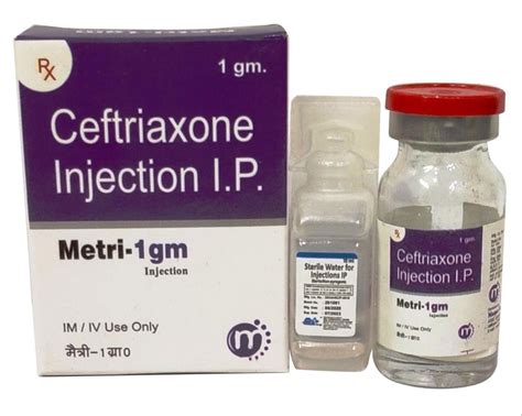 Manav Ceftriaxone Metri Injection 1gm At Rs 65 50 Vial In Ghaziabad Id 23323222573