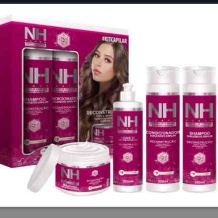 Kit Capilar New Hair 4 Itens Belkit Shopee Brasil