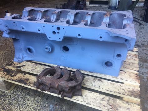 Jaguar Mk2 34 3 12 Xk Engine Block Bottom End Crank Parts Head Spares Repair Ebay