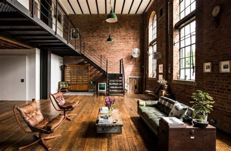 An Industrial Style Factory Conversion In Bow East London Loft