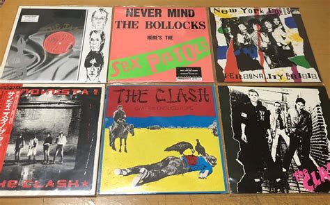 Yahoo オークション THE Clash JAM SeX pistols レコード セットLP