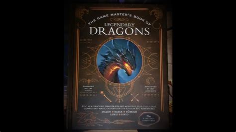 The Game Masters Book Of Legendary Dragons First Impressions Youtube