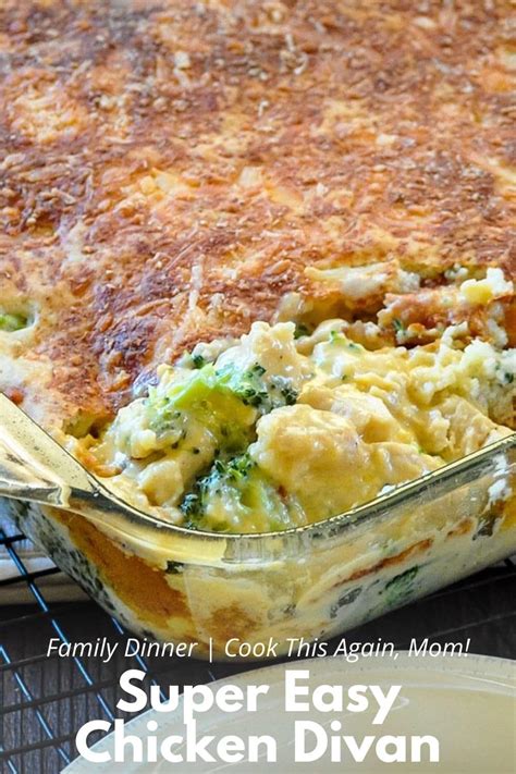 Chicken Divan Recipe Cook This Again Mom