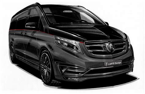 Mercedes V Klasse Black Crystal Tuning Von Larte Design