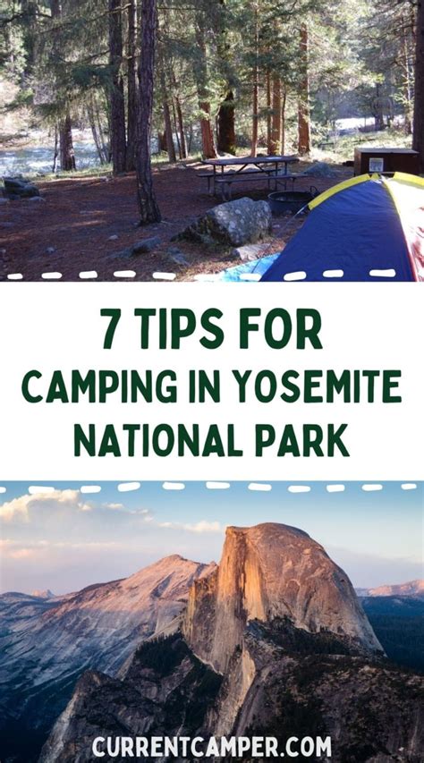 7 Tips for Camping in Yosemite National Park