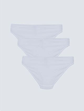 LCW DREAM Beyaz Düz Bikini Külot W20391Z8 RVK LCW