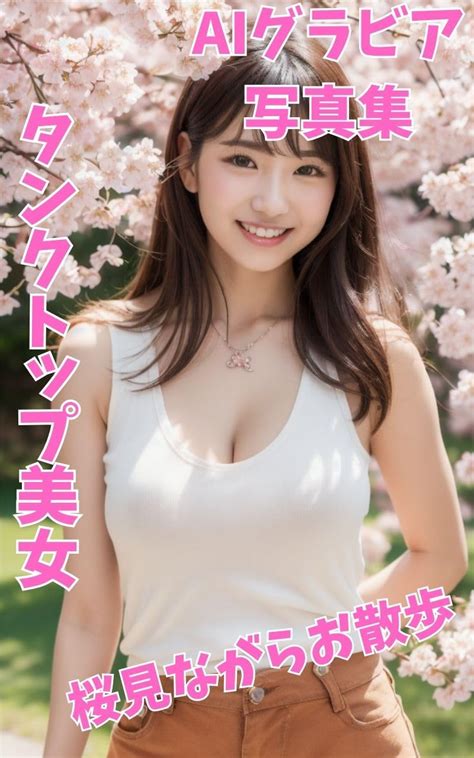 Jp Aiグラビア写真集 タンクトップ美女 桜見ながらお散歩 Ebook さくらこ 本