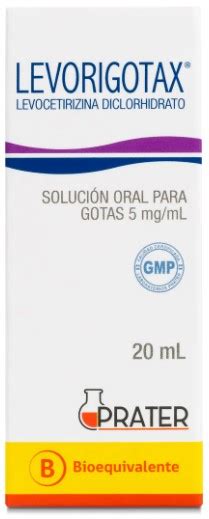 Levorigotax 5mgml Gtasx20ml Prater Etifarma