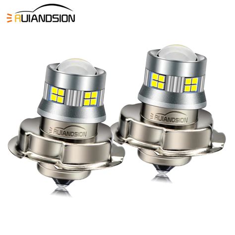 Ruiandsion Faro De Motocicleta P S Luz De Lente Led Universal Para