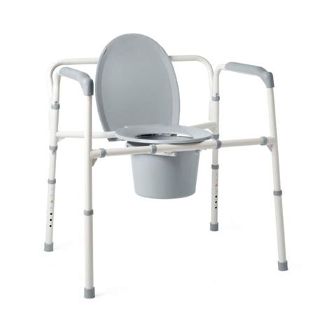 Medline Xw In Steel Bariatric Commode Lb Cap Ct