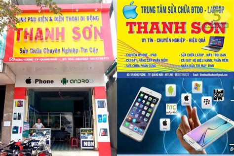 Top 50 mẫu biển quảng cáo sửa chữa điện thoại ấn tượng nhất