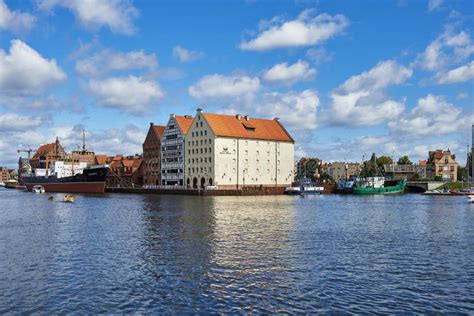 The Polish Port City of Gdansk Editorial Image - Image of historic ...