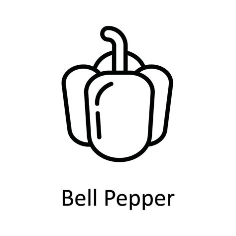 Pepper Outline