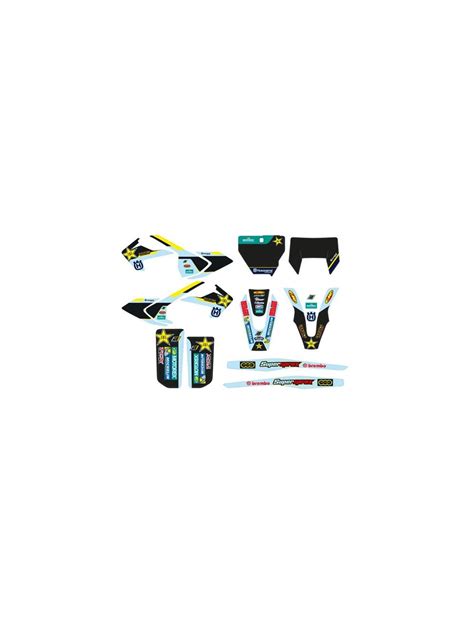 Kit D Co Rockstar Husqvarna Pour Fs Tx Fx Fe Te Fc Tc