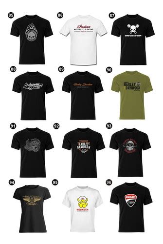 Estampado Playeras Harley Davidson Indian Triumph Ktm En