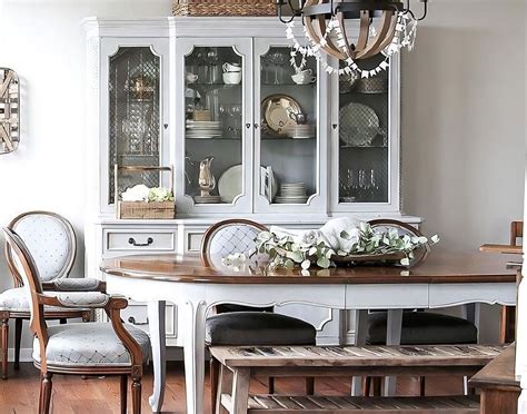 White Dining Room Hutch