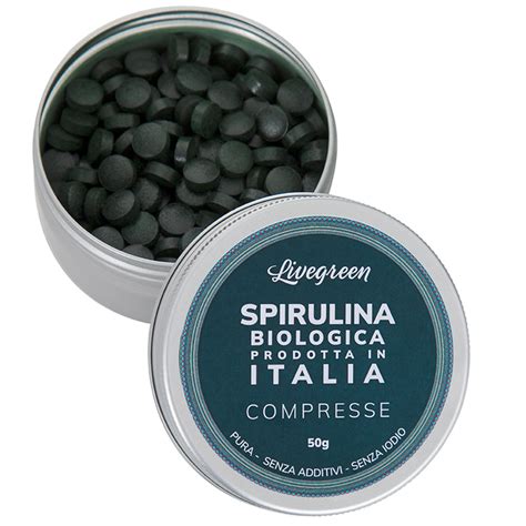 Spirulina Italiana In Compresse G Livegreen