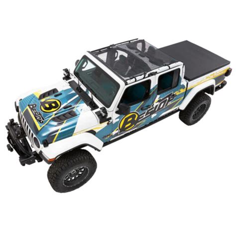 Safari Bikini Top Sun Mesh Gladiator JT T M 2020 4Low Jeep Specialist