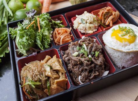 Korean Bbq Lunch Box In La Koreanfood