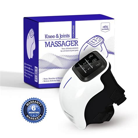 Cordless Knee Massager Powerful Infrared Heat And Vibration Knee Pain