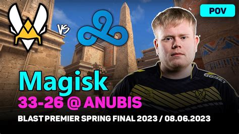 Csgo Pov Vitality Magisk Vs Cloud Anubis Blast Premier