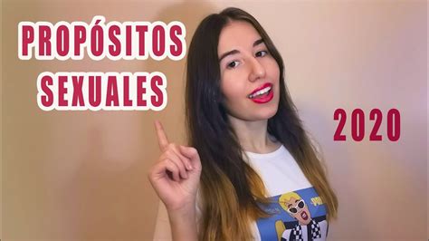 Mis PropÓsitos Sexuales Para 2020 Youtube