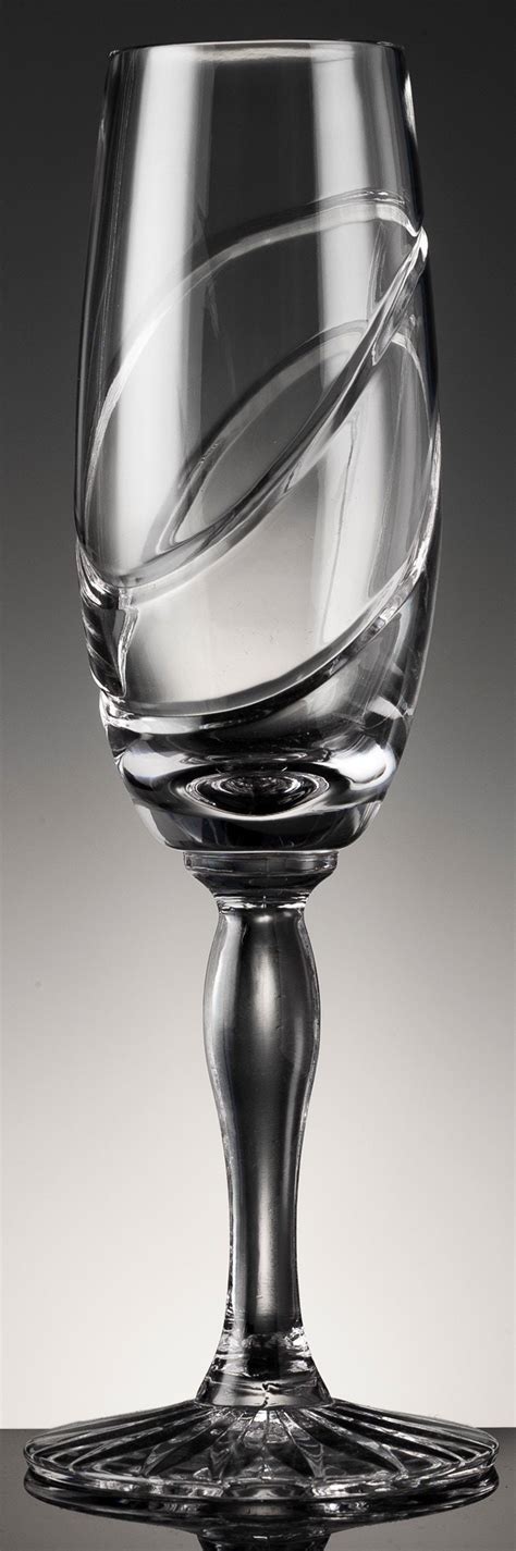 Glencairn Glasgow Cut Crystal Champagne Flute Etsy