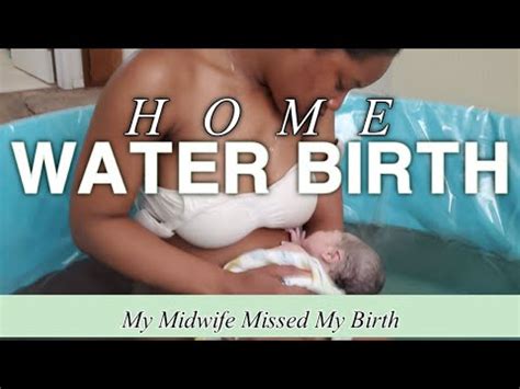 Unassisted Home Water Birth Vlog Labor Birth Story Raw Footage