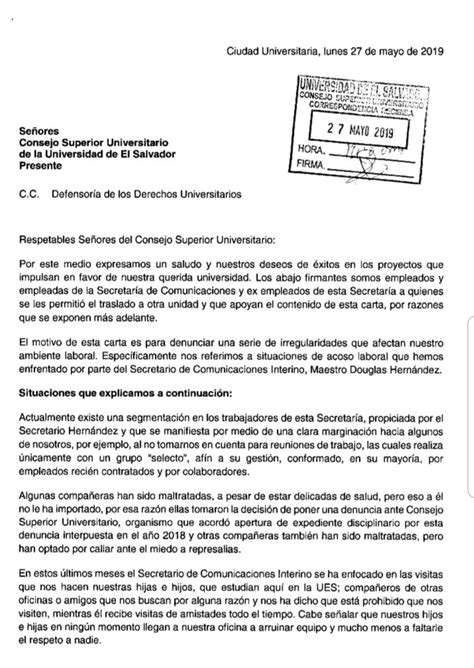 Víctimas De Acoso Laboral Y Sexual En La Ues Relatan Sus Experiencias Mientras Esperan Justicia