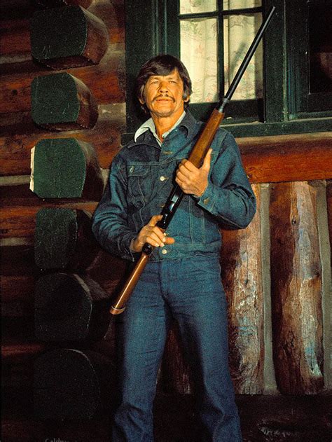 'Mr. Majestyk' Charles Bronson holding a Winchester Model 1200 Ranger ...