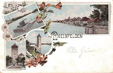 Karte Gruss Aus Rheinfelden 1898 Kaufen Auf Ricardo