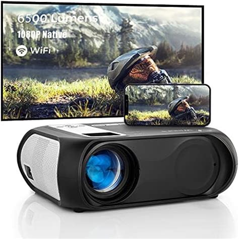 Zeerkeer Videoprojecteur 4k Portable 6500L WiFi Bluetooth Mini